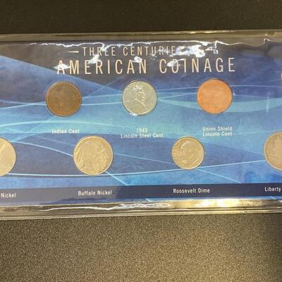 Three Centuries Of American Coinage Set