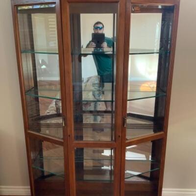 Curio cabinet (large)  $850
