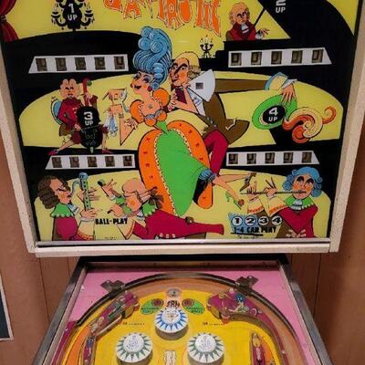 Vintage Fantastic Pinball Machine