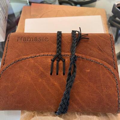 Leather note book