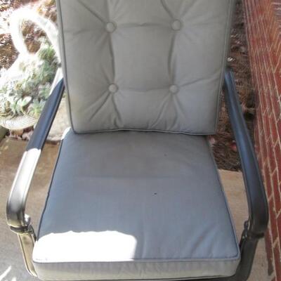 2 outdoor patio chairs