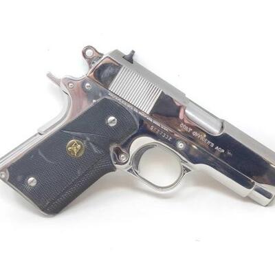 #204 â€¢ Colt MKIV .45 Auto Semi-Auto Pistol: Serial Number: SF27332 Barrel Length: 3.5