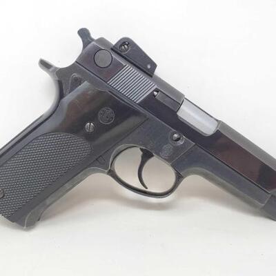 #212 â€¢ Smith & Wesson 559 9mm Semi-Auto Pistol: Serial Number: A749891 Barrel Length: 4