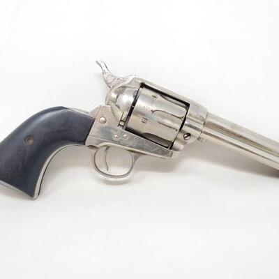 #332 â€¢ Colt New Army .41 Colt Revolver. Serial Number: 249135 Barrel Length: 4.75