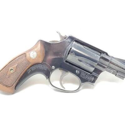 #318 â€¢ Smith & Wesson 38 S&W .38 Spl Revolver
Serial Number: 57049 Barrel Length: 1.75