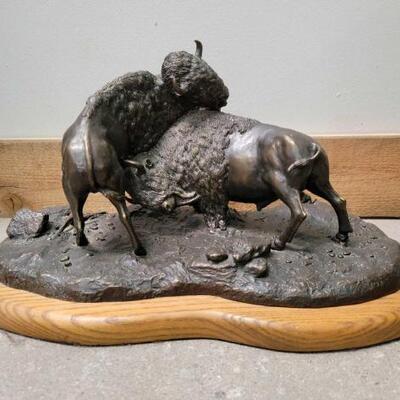 #1022 â€¢ Bronze by Frederic Remington: Measures approx 17