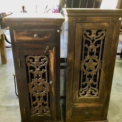 Wood & Iron Cabinets