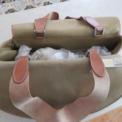 Tardini canvas duffle bag