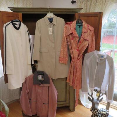 Assorted Italian & designer outerwear