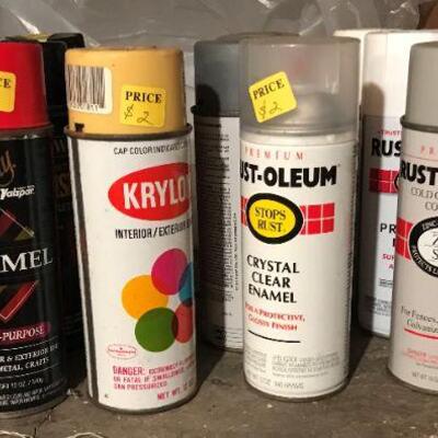 Various paint / stain supplies