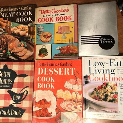 Betty Crocker & other classic cookbooks 