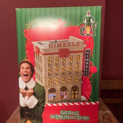Rare Elf the Movie - Dept. 56 Gimbel's Department Store collectible.