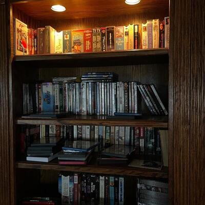 Books and DVDs 