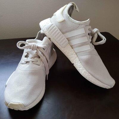 AAE029 - 2016 Adidas NMD R1 W TALC Beige Off-White Ultra Boost S76007 9.5 Shoes