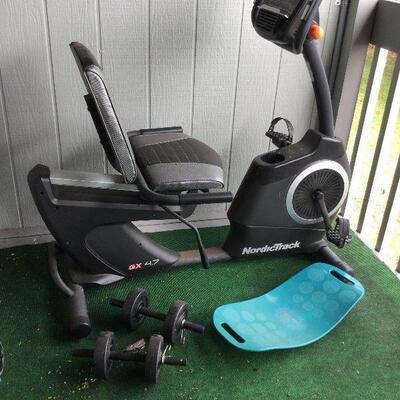 AAE045 - NordicTrack GX4.7 R Exercise Bike & More