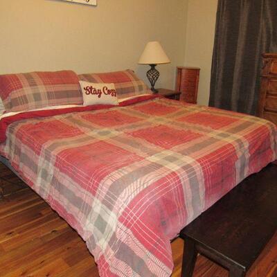 King size sleep number bed- this item is being sold with a reserve and will not be discounted