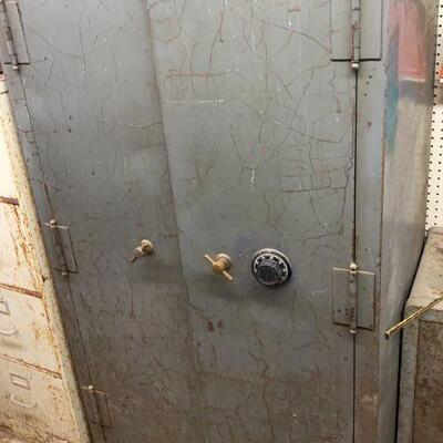 double door combination metal safe 