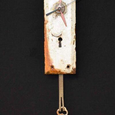 Door Lock Pendulum Clock