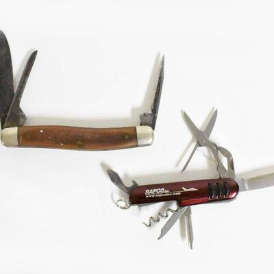 Schrade Walden 3 Blade Folding Knife & More