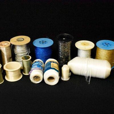 15 Spools Yarn/Thread/Rope Reflective Yarn & More