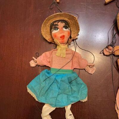 vintage hand puppet