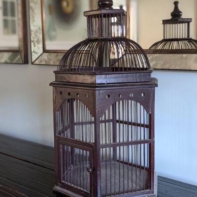 Vintage birdcage