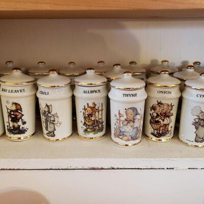 Hummel Spice Jars