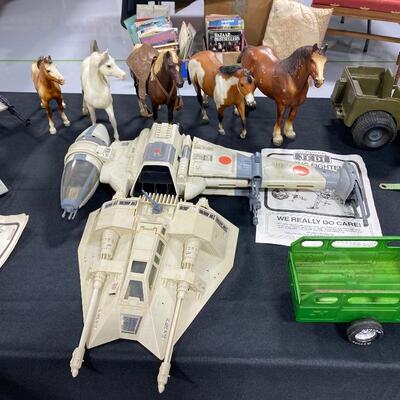 Vintage Star Wars Vehicles, Breyer Horses