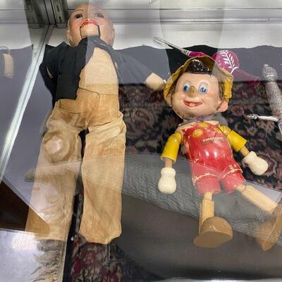 Charlie McCarthy/Dapper Dan Doll from 1930s, 1940s Pinocchio 