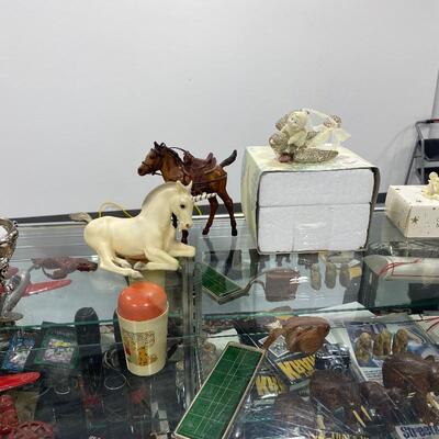 Breyer Unicorn & Horse, Snow Babies
