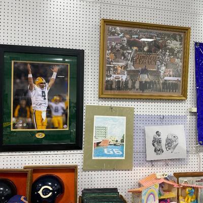 Packer Pictures, Favre with COA