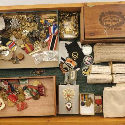 Case Lot with Military and Fraternal