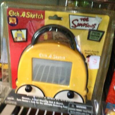 Etch a shetch The Simpsons