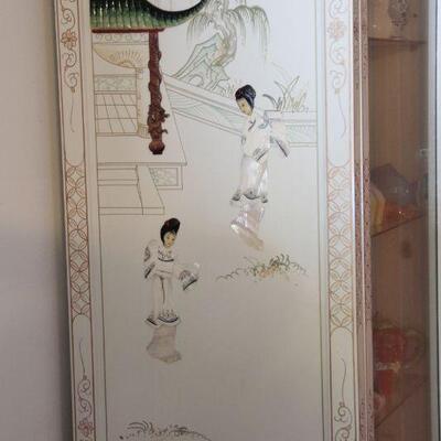 Side of Asian Display Cabinets