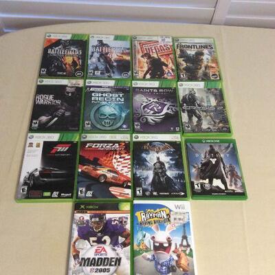 Afm070 Fourteen Xbox, Xbox 360, Xbox One & Wii Video Games 