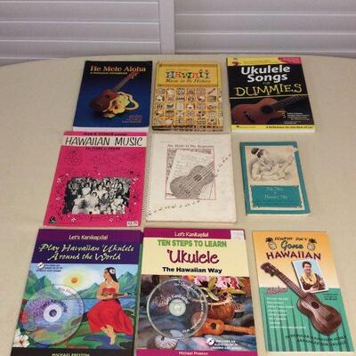 Afm095 Eight Hawaiian Music Books & Ukulele Songs For Dummies B0ok