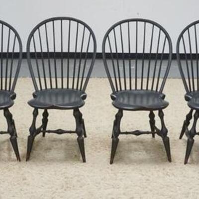 1020	SET OF 6 DR DIMES WINDSOR CHAIRS, 2 ARM & 4 SIDES
