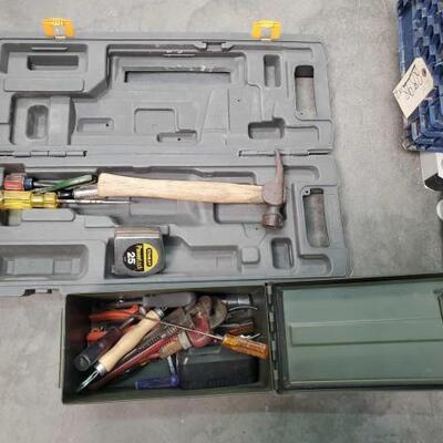 #2914 • Ammo Box and Tools Tools Include Hammer, Screwdrivers, Adjustable Wrenches and More!.