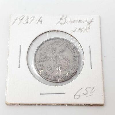 #2612 â€¢ 1937 Germany 2MK Coin