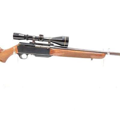 #1202 • Browning BAR .300 WIN MAG Semi-Auto Rifle: CA OK

Serial Number: 137PT25532
Barrel Length: 24