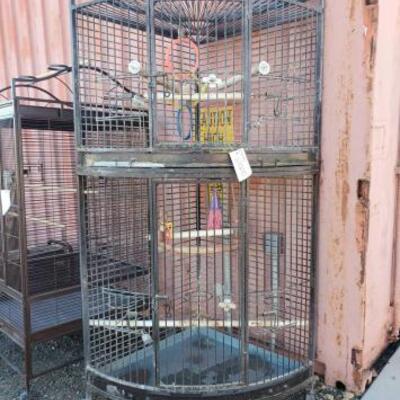 #10000 â€¢ 2 Story Bird Cage: Measures Approx: 47