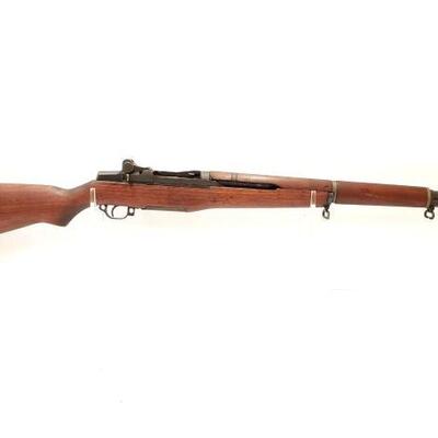#1204 • Winchester US Rifle .30 Semi-Auto Rifle: CA OK

Serial Number: 1296367
Barrel Length: 24