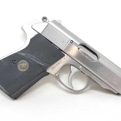1026	

Walther PPK|S 9mm Semi-Auto Pistol
Serial Number: S159740 Barrel Length: 3.25