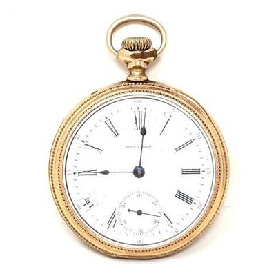 #2306 â€¢ 17 Jewels Waltham Pocket Watch