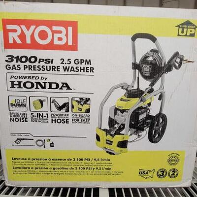 #7622 â€¢ Brand New Ryobi 2.5 GPM Gas Pressure Washer