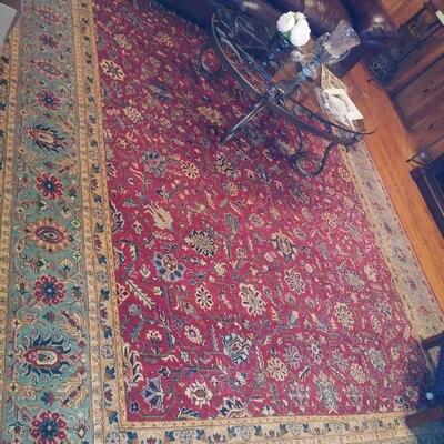 Living room Persian rug 117â€x166â€