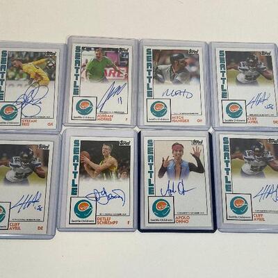 Seattle Childrens Hospital Topps Card - Signed Sports Players
