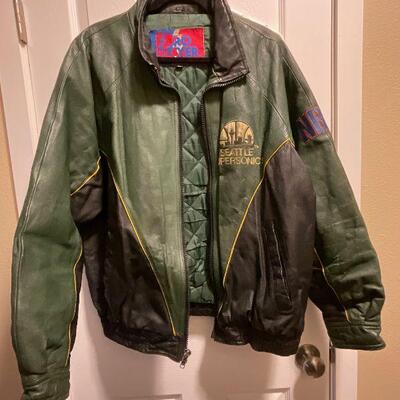 Seattle Sonics Leather Jacket