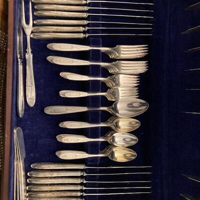 1920â€™s wedding silverplate. grosvenor