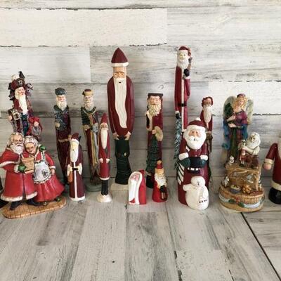 Lot of Santas and an Angel, Includes 2 by Lenox